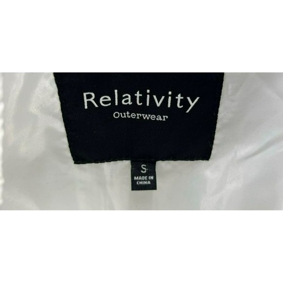RELATIVITY OUTWEAR, Women VEST, sleeveLESS, SIZE S, COLOR WHITE - Picture 6 of 11